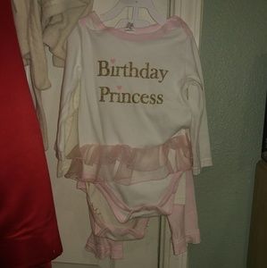 NWOT Birthday princess clothes